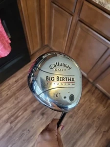Callaway Big Bertha Titanium Driver 10* Big Bertha Gems 55 Ladies Graphite RH - Picture 1 of 14
