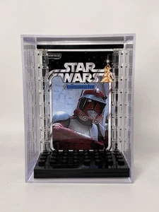 Collectible Force Pack Minifigure Display Case For Lego Star Wars Commander Fox - Picture 1 of 5