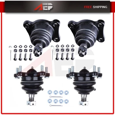 All 4 Pair Front Upper Lower Ball Joint Steering Kit For TOYOTA PICKUP 4WD - Image 1 of 4