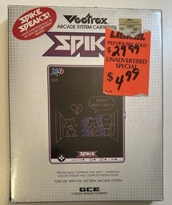 Vectrex SPIKE game Tested GCE MILTON BRADLEY - Read - Picture 1 of 5