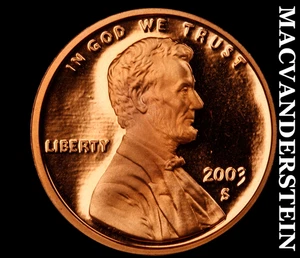 2003-S Lincoln Memorial Cent-Choice Gem Proof No Reserve #KLB2625 - Bild 1 von 2