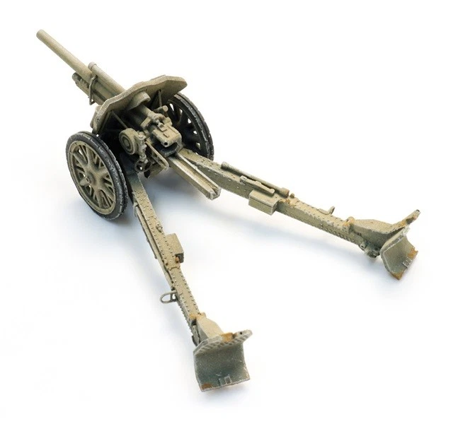 Artitec 6870746 - 1/87/H0 Wehrmacht 10,5cm Lefh 18 Africa IN Posizione - Nuovo - Immagine 1 di 1