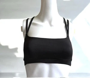 Carbon38 Women's Sports Bra with Crisscross Straps at the Back XS Color Black. - Picture 1 of 7