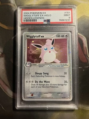 Wigglytuff ex 101/101 Hidden Legends Holo PSA 9 - Image 1 of 2