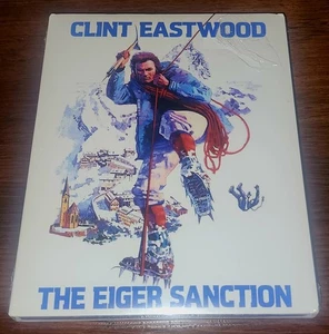 The Eiger Sanction (1975) Blu Ray NEW SEALED Kino w/OOP Slipcover Clint Eastwood - Imagen 1 de 2