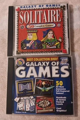 Galaxy Of Games (PC-CD) Solitaire 50 Complete / Best Collection Ever - Image 1 of 4