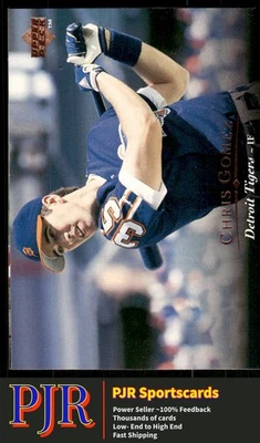 Chris Gomez 1995 Upper Deck #184 Detroit Tigers - Image 1 of 2