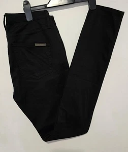 Calvin Klein Jeans Womens W31 L34 Black Denim Sculpted Skinny Zip Fly Stretch - Picture 1 of 11