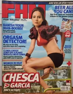 FHM Philippines Chesca Garcia April 2006 Like Playboy Maxim Pinay Girls - Picture 1 of 1