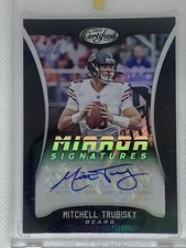 2018 Panini Certified Mitchell Trubisky Mirror Signatures Black True 1/1 🔥!!