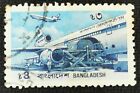** Malaysia Bangladesh 1989 3 Taka Airport Stamp - Used