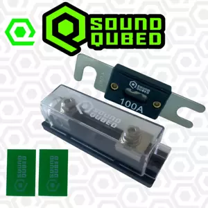 1 confezione supporto fusibili ANL SS con fusibile di Soundqubed da 100 ampere a 500 ampere scelta fusibile - Foto 1 di 18