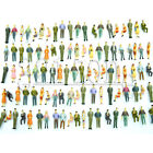 100 pcs. 1:50 Scale Figures Architectural Human Figure Peoples Sitting Standing