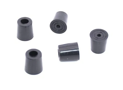 3/4" Diameter x 3/4" Tall Rubber Feet   3/4" Rubber Bumpers   Various Pack Sizes - Image 1 of 4
