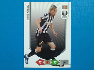Panini Adrenalyn 2010-11 2011 Milos Krasic Juventus Football Card