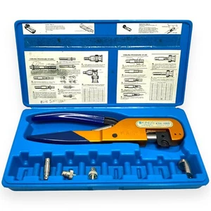 Herramienta de engarce Kings KTH-1000 con estuche original y accesorios adicionales usados - Imagen 1 de 6