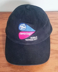 Vtg Corporate Branded Ball Cap "Intel Inside Centrino Mobile Technology" Black - Picture 1 of 9