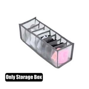 Drawer Organizer Closet Foldable Separate Storage Box Clothes Underwear Socks - Picture 1 of 13
