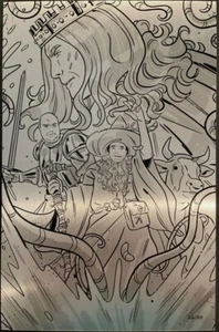 Snow White Zombie Apocalypse Reign Of Blood Covered King #0 - Metal Cover 12/50 - Picture 1 of 2