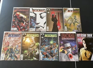 LOTTO FUMETTI MICRONAUTS #2-8, (2002) ROM MICRONAUTS #1, STAR TREK INTO DARKNESS #1 - Foto 1 di 10