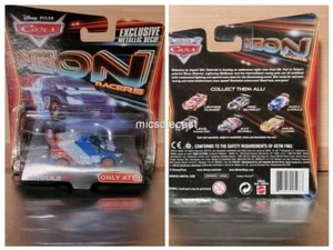 CARS 2 DISNEY PIXAR RAOUL CaROULE METALLIC DECO FINISH NEON TARGET EXCLUSIVE NIP - Picture 1 of 3