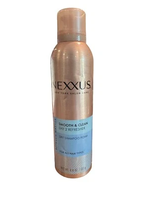Nexxus Between Washes Dry Shampoo Foam for All hair Smooth & Clean 6.8 Oz  NEW - Image 1 of 4