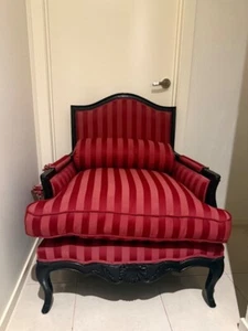 Shabby Chic Style Chair. Red. EUC. - Picture 1 of 1
