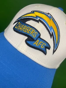 NFL Los Angeles Chargers New Era 39THIRTY Cream Hat / Cap Small-Medium - Picture 1 of 5