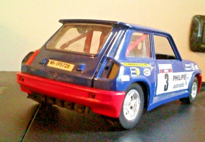 Renault 5 Turbo Bburago 1/24 # 3 Tour de Corse Usata - Immagine 1 di 4