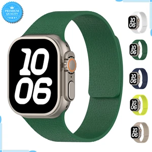 For Apple Watch Band Series 9 8 7 6 5 4 Sport Magnetic Strap Fashion Wristband - Picture 1 of 22