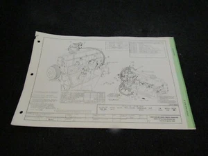 1977 FORD F100 300 MANUAL TRANSMISSION VACUUM SCHEMATIC MANUAL SHEET - Bild 1 von 2