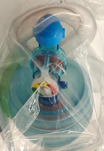 MercuryMed 6 Pack Disposable Adult CPR Bags w/ Manometer & Hyperinflation System - Picture 1 of 6