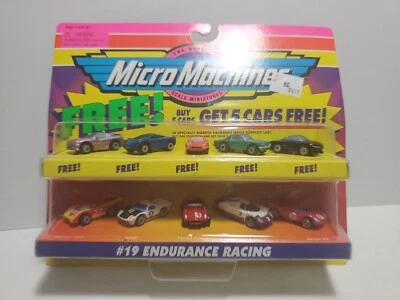Micro Machines Endurance Racing Cars #19 Galoob Scale Diecast Car 1997 - Image 1 of 4