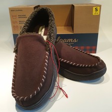 mens deer foam slippers