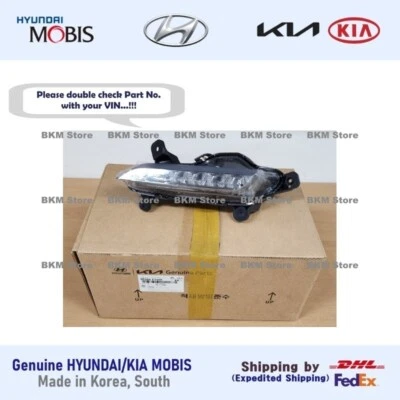 Conjunto de lámpara de circulación diurna genuina 92208F2400 derecha para Hyundai Elantra 2017-2018 Foto 1 de 4