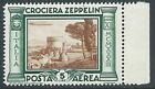 1933 Regno Posta Aerea Zeppelin 5 Lire Lusso Mnh ** - I52-6