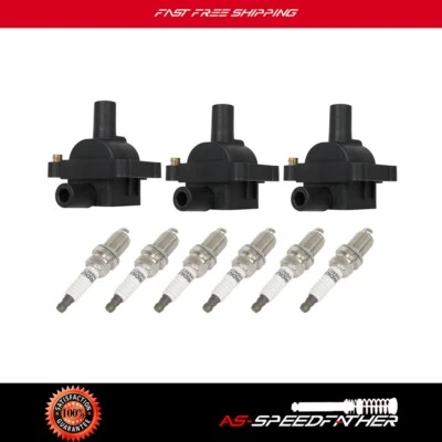 3 bobinas de encendido y 6 bujías para Mercedes-Benz C230 1998-2000 2,3 L L4 Foto 1 de 4