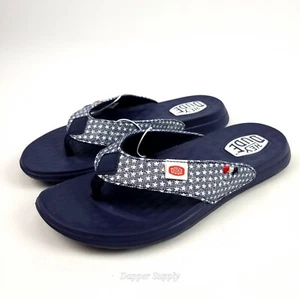 Hey Dude Women's Christi Flip Classic Sandal Women's 8 Navy Blue Stars 40771-410 - Picture 1 of 8