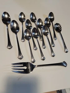 13 pcs International 18-8 Stainless "TIARA" Teaspoons ~ Korea - Picture 1 of 7