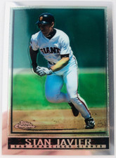 1998 Topps Chrome Stan Javier #116 San Francisco Giants Baseball Card