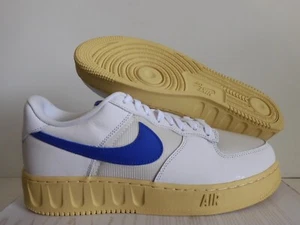 NIKE AIR FORCE 1 LOW UNITY WHITE-RACER BLUE-SAIL SZ 10.5 [DM2385-100] - Picture 1 of 5