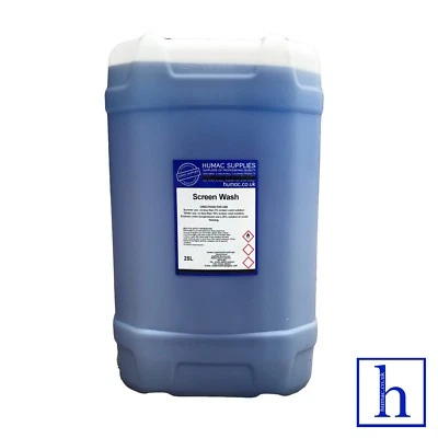 All Season Screenwash non Smear Window screen Drum Car Vehicle Fluid 25L - HUMAC - Image 1 of 3