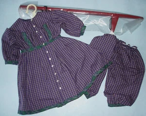 American Girl Doll AA Addy Walker STILTING OUTFIT #ALO Unused in Box LE 1998 - Picture 1 of 12