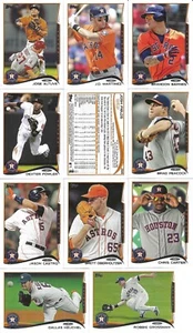 2014 Topps Baseball Mini Houston Astros Complete Team Set (20) - Picture 1 of 1