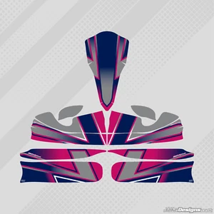 KOSMIC 2015 M4 STYLE FULL KART STICKER KIT - KARTING - OTK - JakeDesigns - Picture 1 of 1