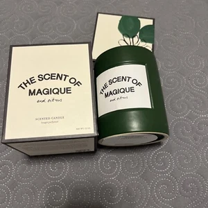 Anthropologie NEW Hotel Magique  12 Oz Jar Single Wick Candle Citrus Beautiful - Picture 1 of 6