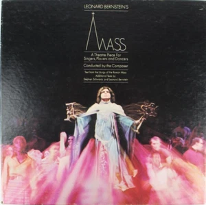 LEONARD BERNSTEIN MASS 2x 12" LP BOX SET JAZZ ROCK VINYL RECORD *QUICK SHIP* - Picture 1 of 3