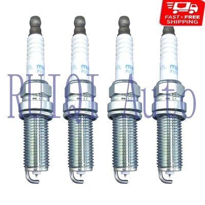 MAZDA Genuine OEM Spark Plug Set of 4 PE5R-18-110 ILKAR7L11 For CX-3 CX-5 CX-30 - Image 1 of 4