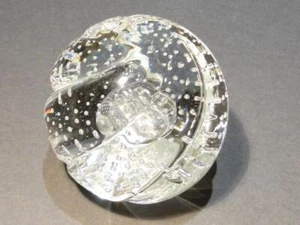 Vintage Caithness Scotland Whirlygig Controlled Bubble Paperweight - Picture 1 of 3