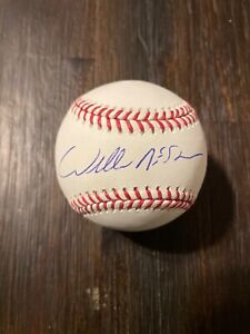 Willie McGee Autographed Rawlings Official Major League Baseball